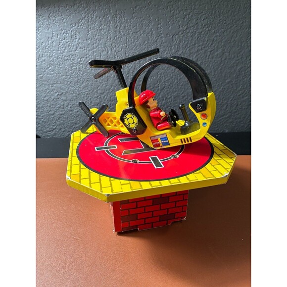 KidKraft Rescue Helicopter & landing Helipad Fireman replacement Firefighter Toy - Picture 1 of 5